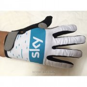 2020 Sky Langfingerhandschuhe Radfahren Wei