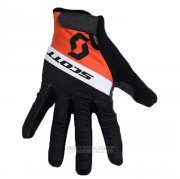 2020 Scott Langfingerhandschuhe Radfahren Shwarz Orange