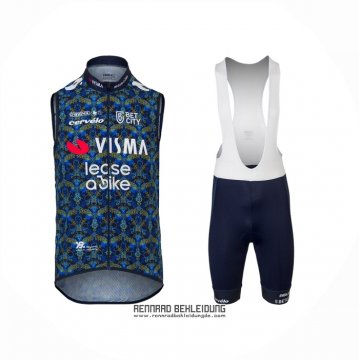 2024 Windweste Jumbo Visma Blau Und Tragerhose