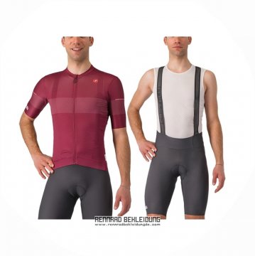 2024 Fahrradbekleidung Giro D'italia Fuchsie Trikot Kurzarm Und Tragerhose