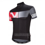 2016 Fahrradbekleidung Nalini Rot und Grau Trikot Kurzarm und Tragerhose