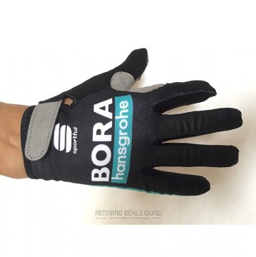 2020 Bora Langfingerhandschuhe Radfahren Shwarz