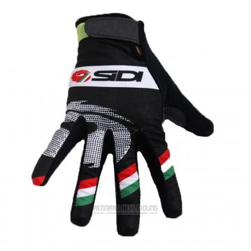 2020 SIDI Langfingerhandschuhe Radfahren Shwarz