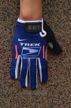 Trek Langfingerhandschuhe Radfahren Blau