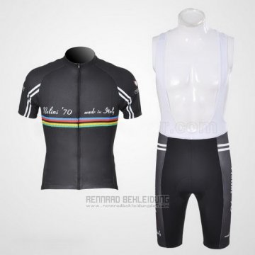 2011 Fahrradbekleidung Nalini Shwarz Trikot Kurzarm und Tragerhose