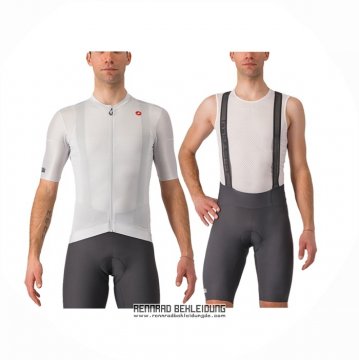 2024 Fahrradbekleidung Giro D'italia Silber Trikot Kurzarm Und Tragerhose