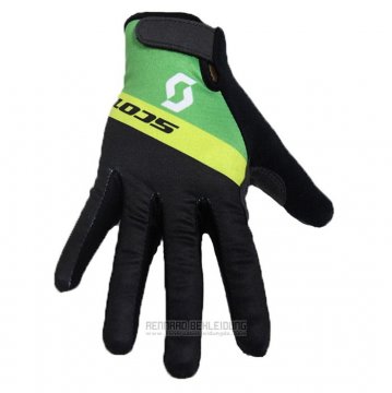 2020 Scott Langfingerhandschuhe Radfahren Shwarz Grun