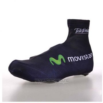 2014 Movistar Zeitfahruberschuhe Radfahren