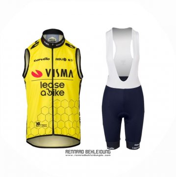 2024 Windweste Jumbo Visma Gelb Und Tragerhose