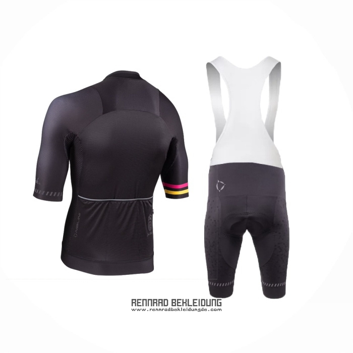 2024 Fahrradbekleidung Nalini Shwarz Trikot Kurzarm Und Tragerhose