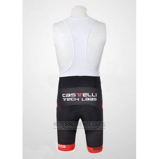 2010 Fahrradbekleidung Castelli Shwarz und Wei Trikot Kurzarm und Tragerhose