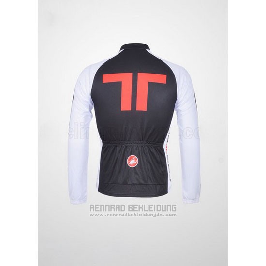 2011 Fahrradbekleidung Castelli Shwarz Trikot Langarm und Tragerhose