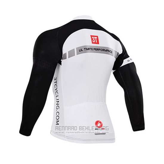 2015 Fahrradbekleidung Castelli Tief Shwarz Trikot Langarm und Tragerhose