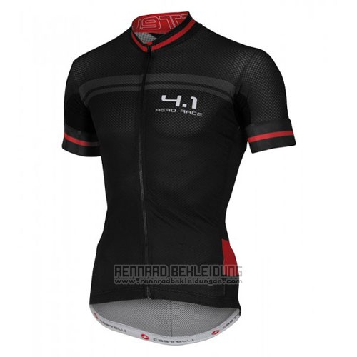 2016 Fahrradbekleidung Castelli Shwarz Trikot Kurzarm und Tragerhose