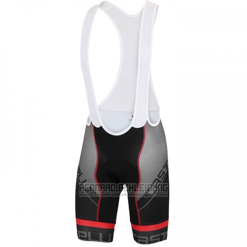 2016 Fahrradbekleidung Castelli Wei Trikot Kurzarm und Tragerhose