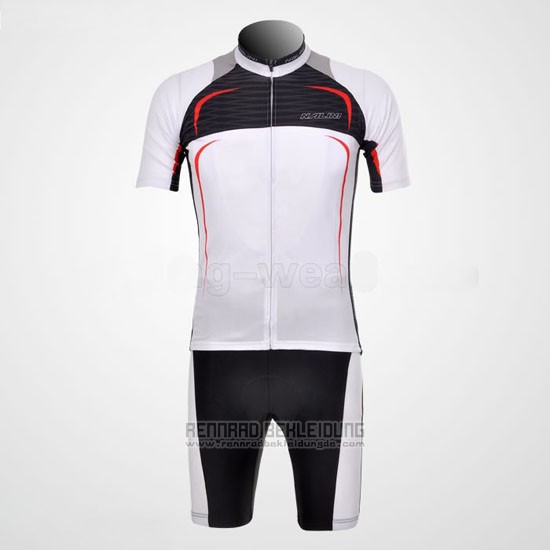 2010 Fahrradbekleidung Nalini Shwarz und Wei Trikot Kurzarm und Tragerhose