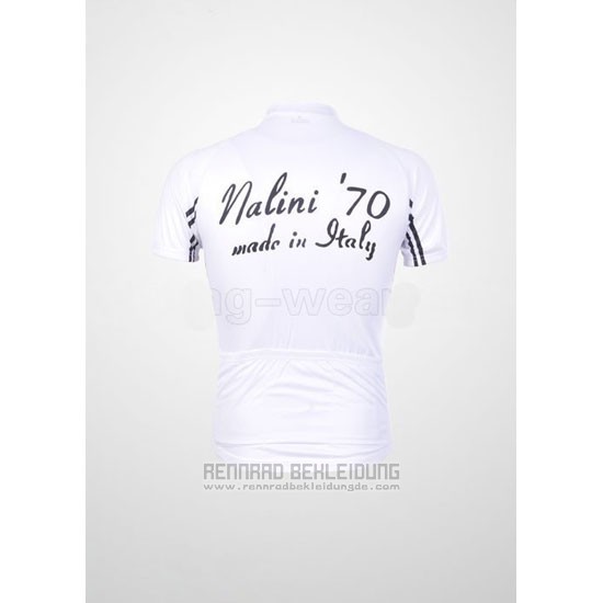 2011 Fahrradbekleidung Nalini Wei Trikot Kurzarm und Tragerhose