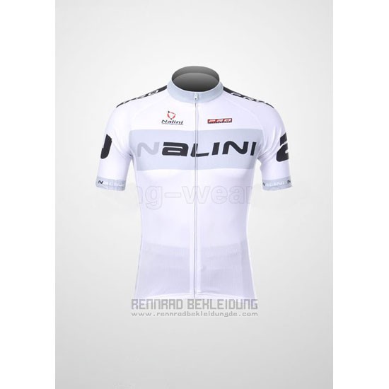 2012 Fahrradbekleidung Nalini Wei Trikot Kurzarm und Tragerhose