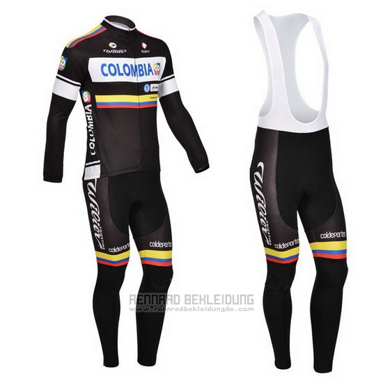 2013 Fahrradbekleidung Nalini Shwarz und Wei Trikot Langarm und Tragerhose