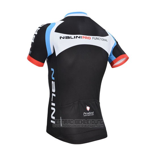 2014 Fahrradbekleidung Nalini Shwarz Trikot Kurzarm und Tragerhose