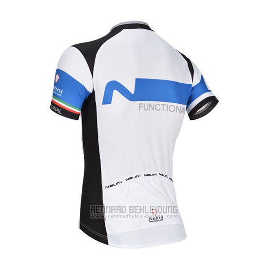 2014 Fahrradbekleidung Nalini Shwarz und Wei Trikot Kurzarm und Tragerhose