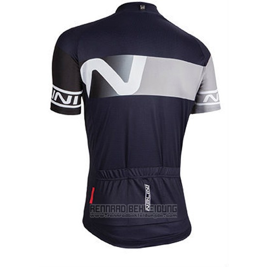 2016 Fahrradbekleidung Nalini Dunkel Blau Trikot Kurzarm und Tragerhose