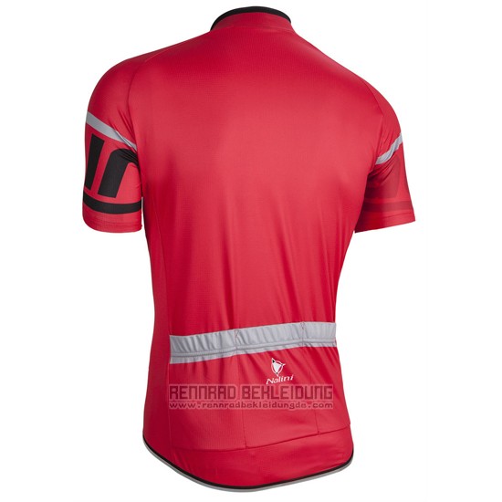 2016 Fahrradbekleidung Nalini Rot Trikot Kurzarm und Tragerhose