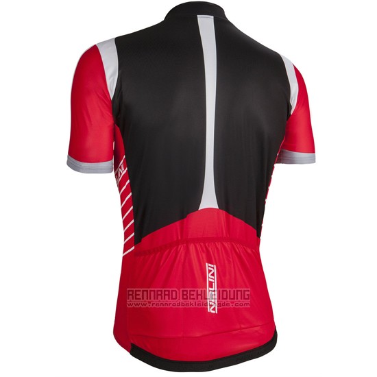 2016 Fahrradbekleidung Nalini Rot und Shwarz Trikot Kurzarm und Tragerhose