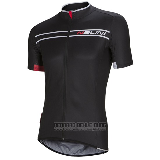 2016 Fahrradbekleidung Nalini Shwarz Trikot Kurzarm und Tragerhose