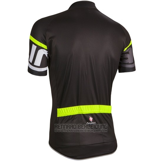 2016 Fahrradbekleidung Nalini Tief Shwarz Trikot Kurzarm und Tragerhose