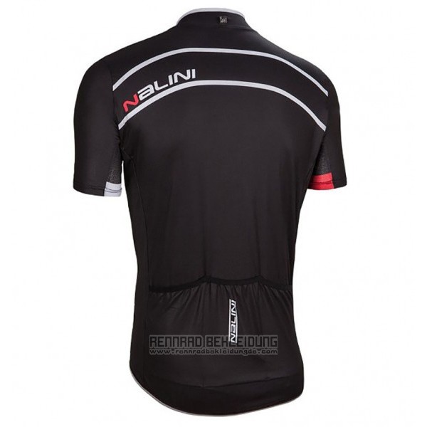 2017 Fahrradbekleidung Nalini Sinello Ti Shwarz Trikot Kurzarm und Tragerhose